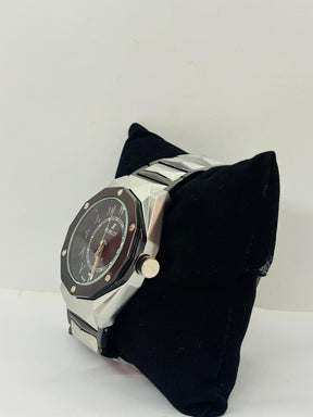 Hublot Arabic Dial - Silver Chain Watch