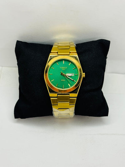 Tissot PRX 80 Green Dail Top Notch Stainless Steel Mate or Chain strap