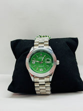 ROLEX RLX OYESTER PERPETUAL LAND DWELLER GREEN BASE DAIL
