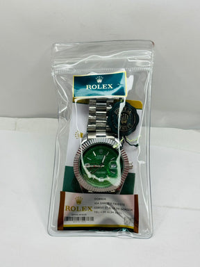 ROLEX RLX OYESTER PERPETUAL LAND DWELLER GREEN BASE DAIL