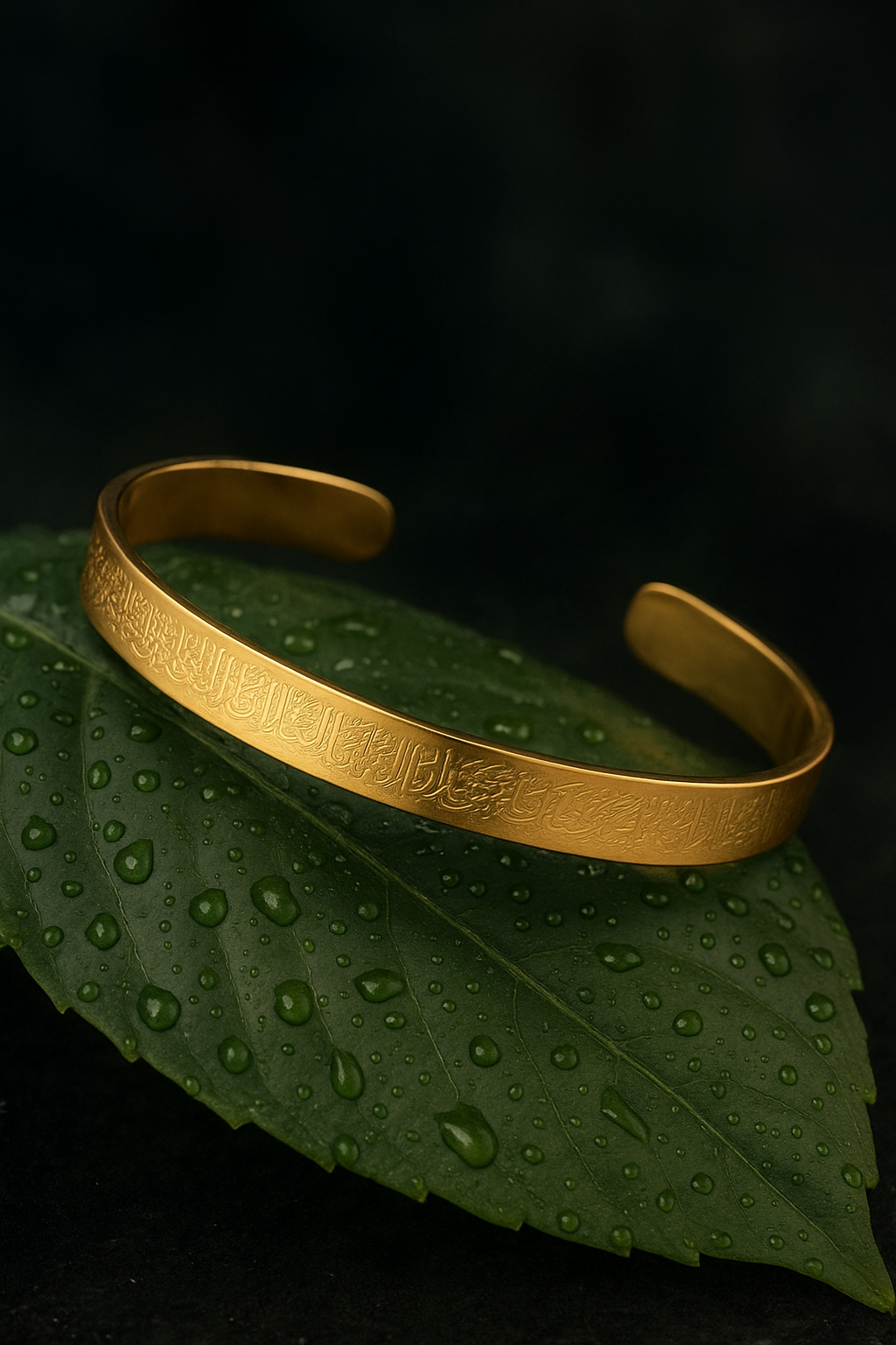 AYATUL KURSI EVERYDAY PROTECTION BANGLE STAINLESS STEEL